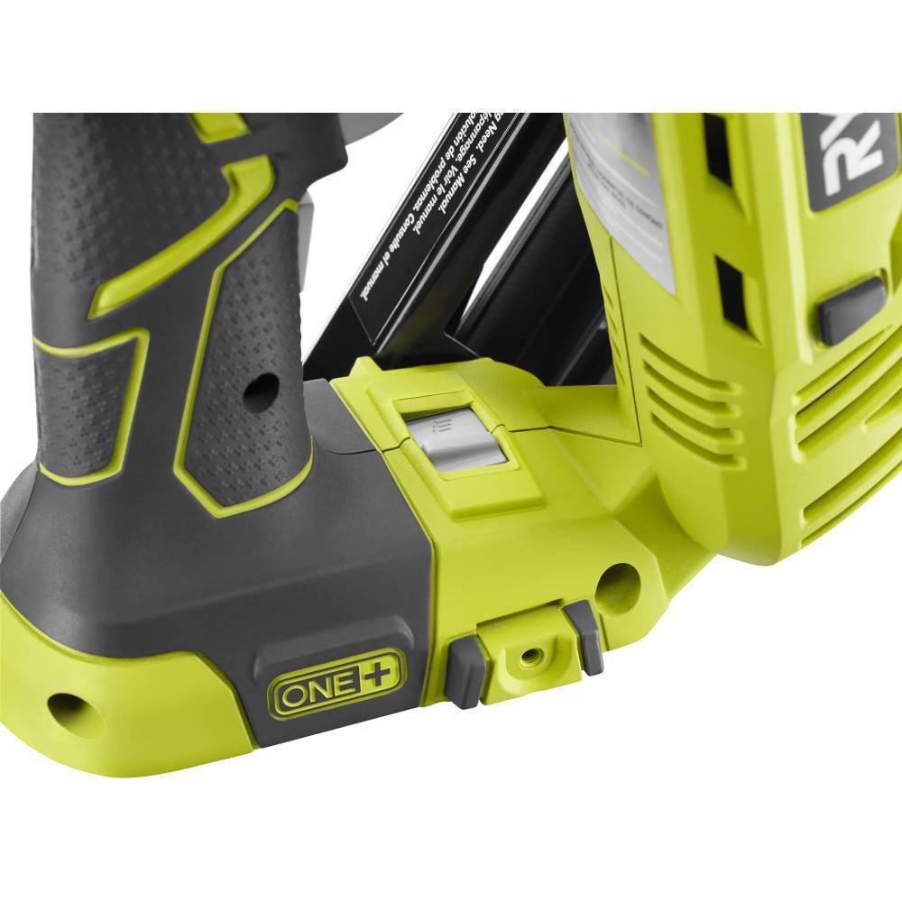 18-Volt ONE+ Lithium-Ion Cordless AirStrike 15-Gauge Angled Finish Nailer (Tool Only) with Sample Nails - Super Arbor