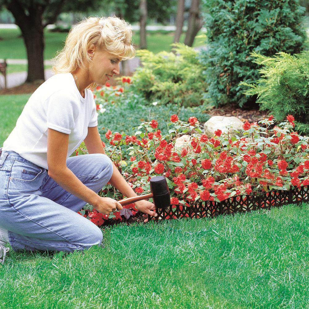Emsco 20 ft. Elegant Edging Hammer-In Edging - Super Arbor
