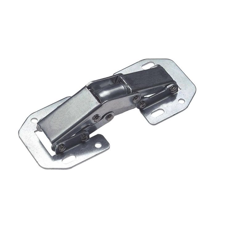 90-Degree Surface Mount Hidden Spring Cabinet Hinge (1-Pair)