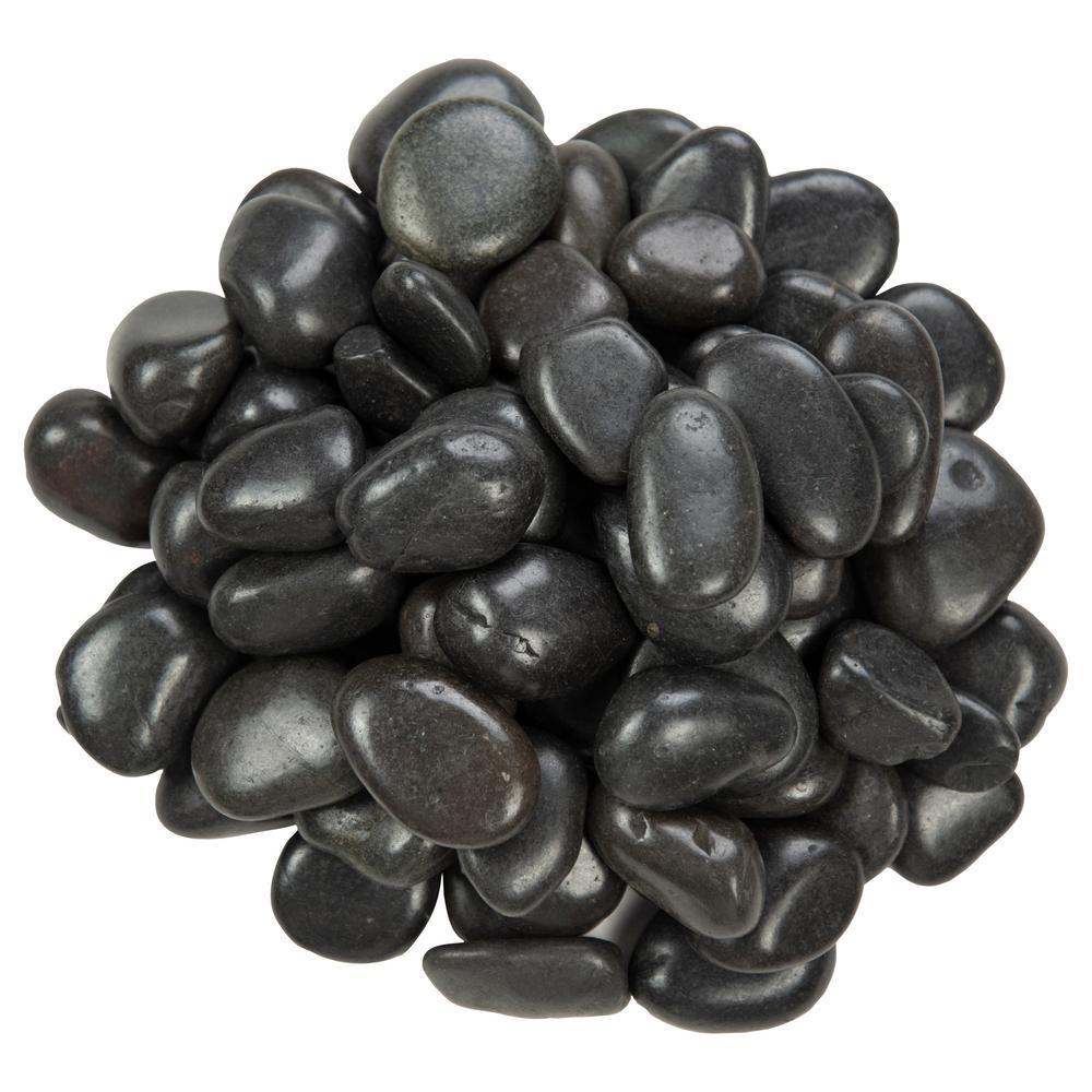 Ash Beach 0.5 cu. ft. River Rock approx. 40 lbs. Bag - Super Arbor