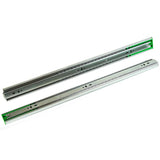 24 in. Push to Open Full Extension Side Mount Ball Bearing Drawer Slide with Installation Screws (10-Pair)