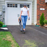 YARD FORCE 140 MPH 600 CFM 60-Volt Cordless Lithium-ion Blower with Battery and Fast Charger Included