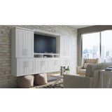 Shaker Assembled 24x30x12 in. Diagonal Corner Wall Kitchen Cabinet in Satin White
