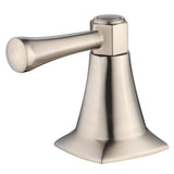 Stillmore 2-Handle Deck-Mount Roman Tub Faucet in Brushed Nickel
