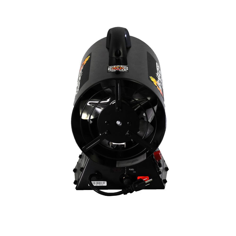 125,000 BTU Forced Air Propane Portable Heater - Super Arbor