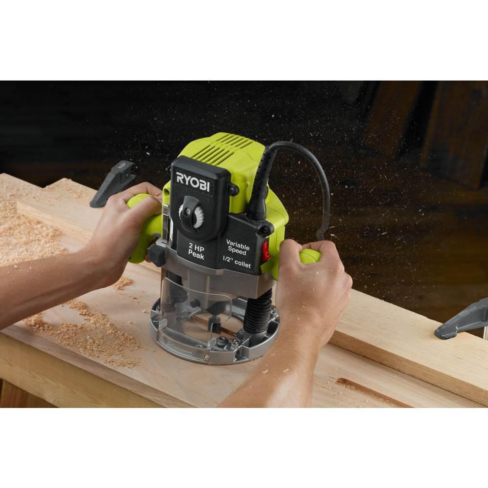 10 Amp 2 HP Plunge Base Router - Super Arbor