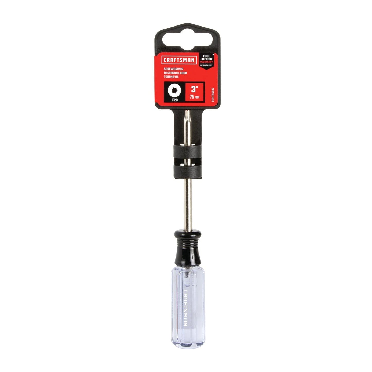 Craftsman T20 x 3 in. L Torx Screwdriver - Durable and Comfortable