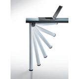 28 in. (711 mm) Aluminum Adjustable Folding Table Leg - Super Arbor