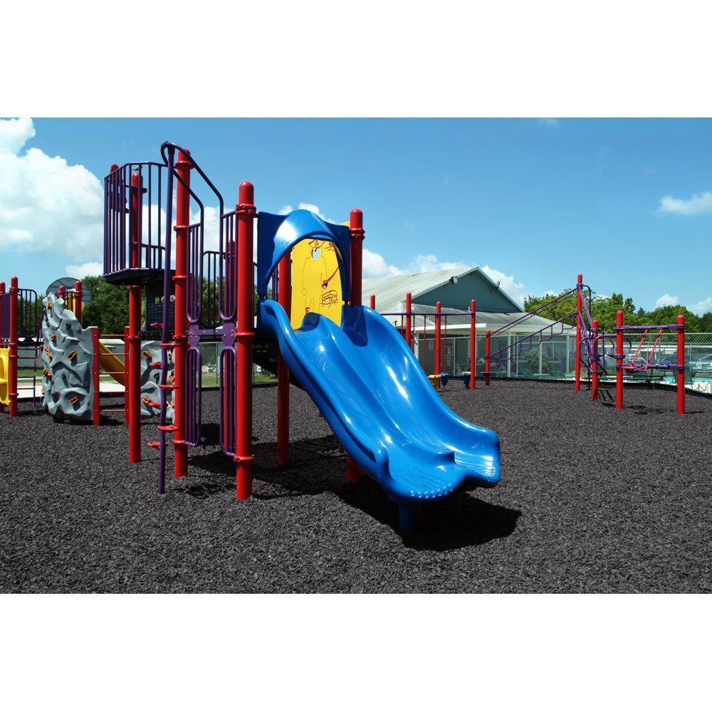 38.5 cu. ft. Espresso Black Rubber Mulch - Super Arbor