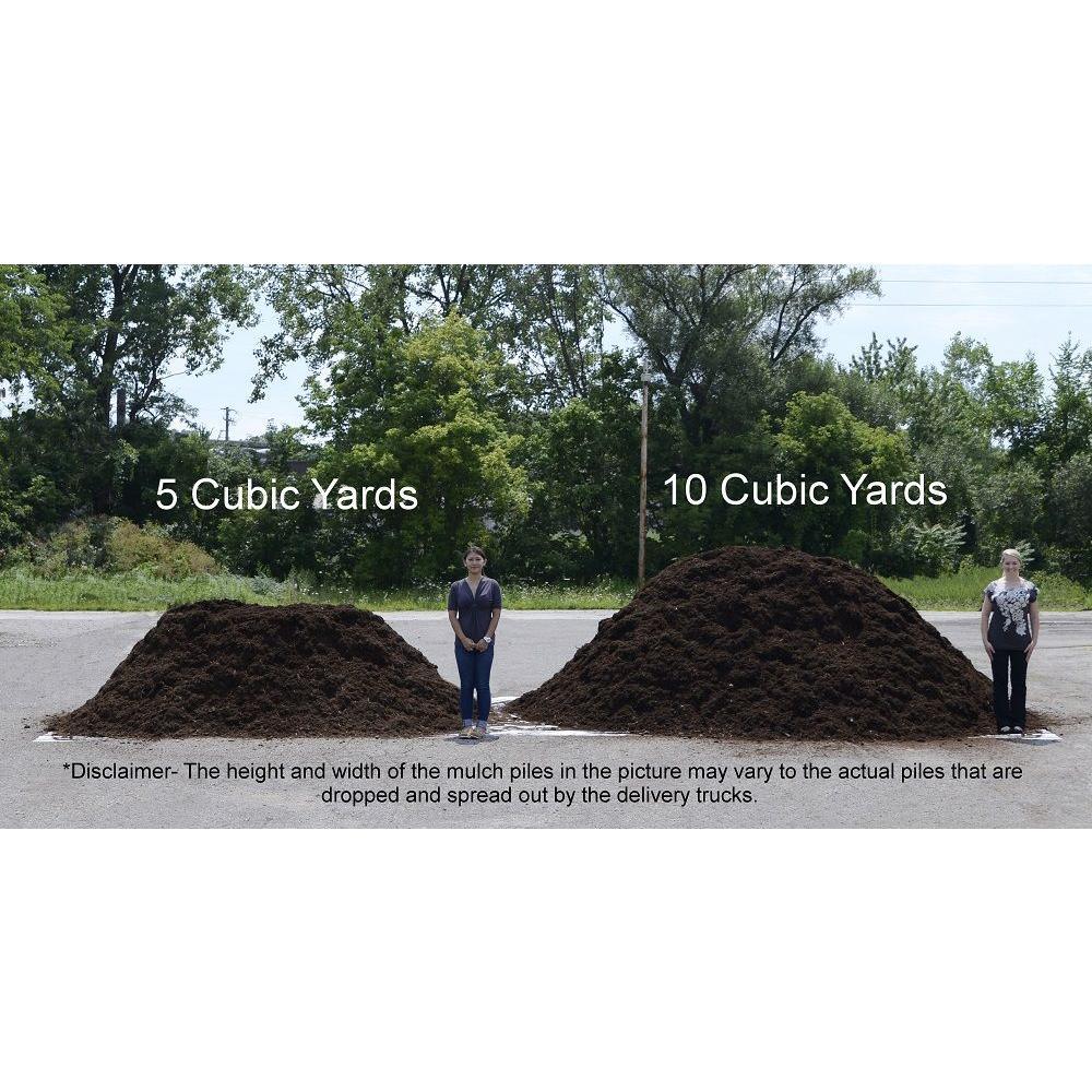 5 cu. yd. Black Landscape Bulk Mulch - Super Arbor