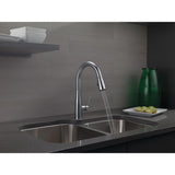 Essa Single-Handle Pull-Down Sprayer Kitchen Faucet with MagnaTite Docking in Arctic Stainless - Super Arbor
