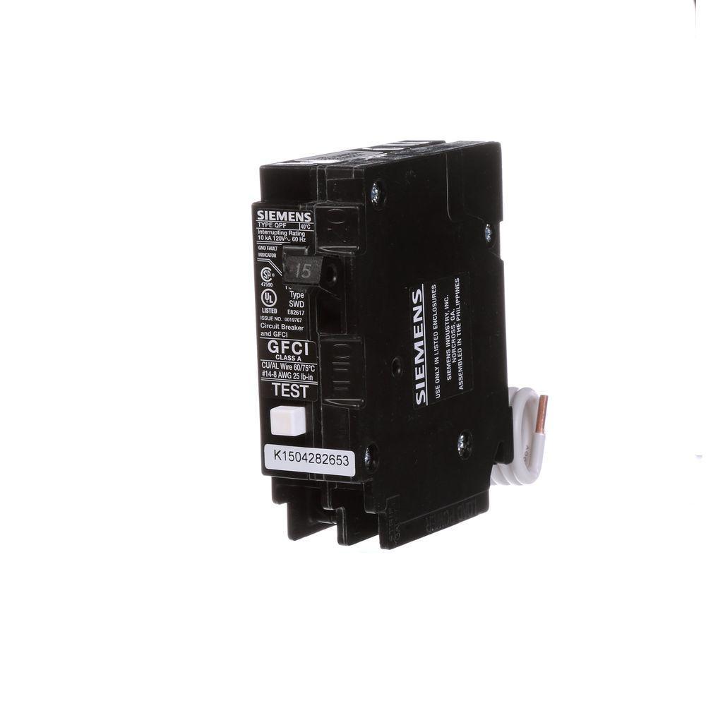 20 Amp Single Pole Type QPF2 GFCI Circuit Breaker - Super Arbor