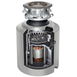 Frigidaire Professional 1 HP Continuous Feed Garbage Disposal
