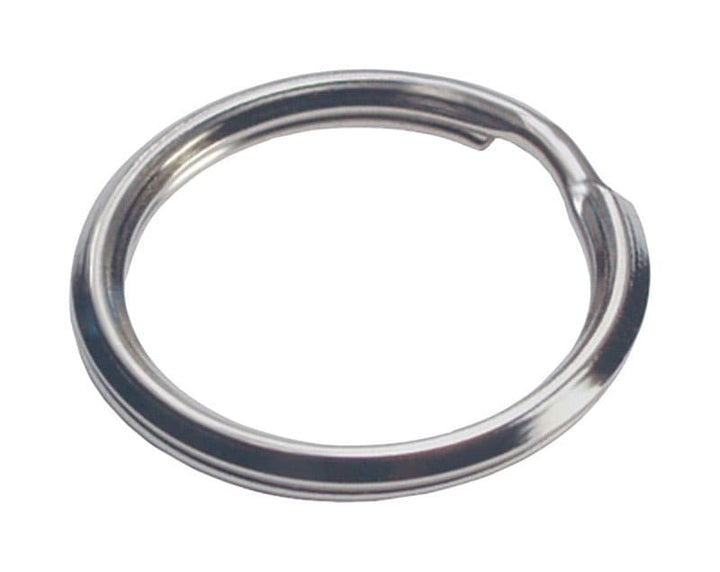 Hillman 3/4 in. Tempered Steel Silver Split Key Ring