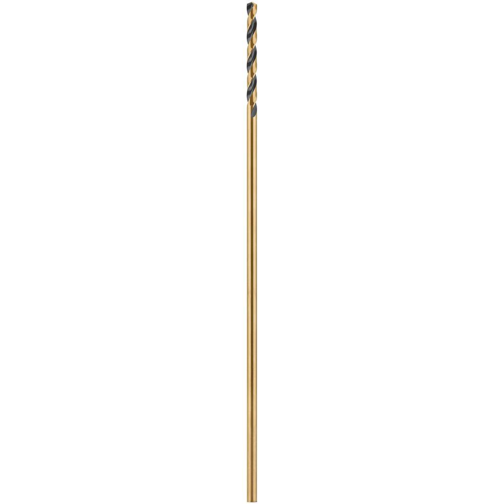 1/4 in. x 12 in. Black and Gold Drill Bit - Super Arbor