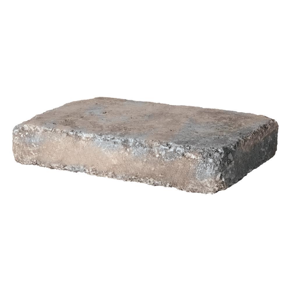 RumbleStone Rec 10.5 in. x 7 in. x 1.75 in. Greystone Concrete Paver (192 Pcs. / 98 Sq. ft. / Pallet) - Super Arbor