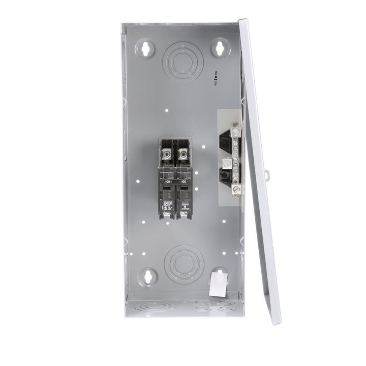 100 Amp 2-Space 2-Circuit Small Main Breaker Indoor Load Center Enclosures Type EQ - Super Arbor