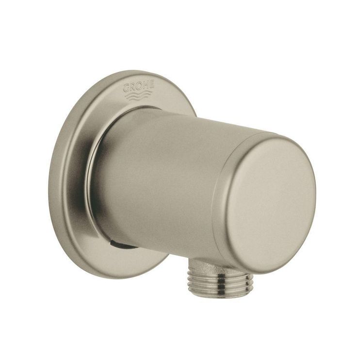 Shower Outlet Wall Union in Brushed Nickel Infinity Finish