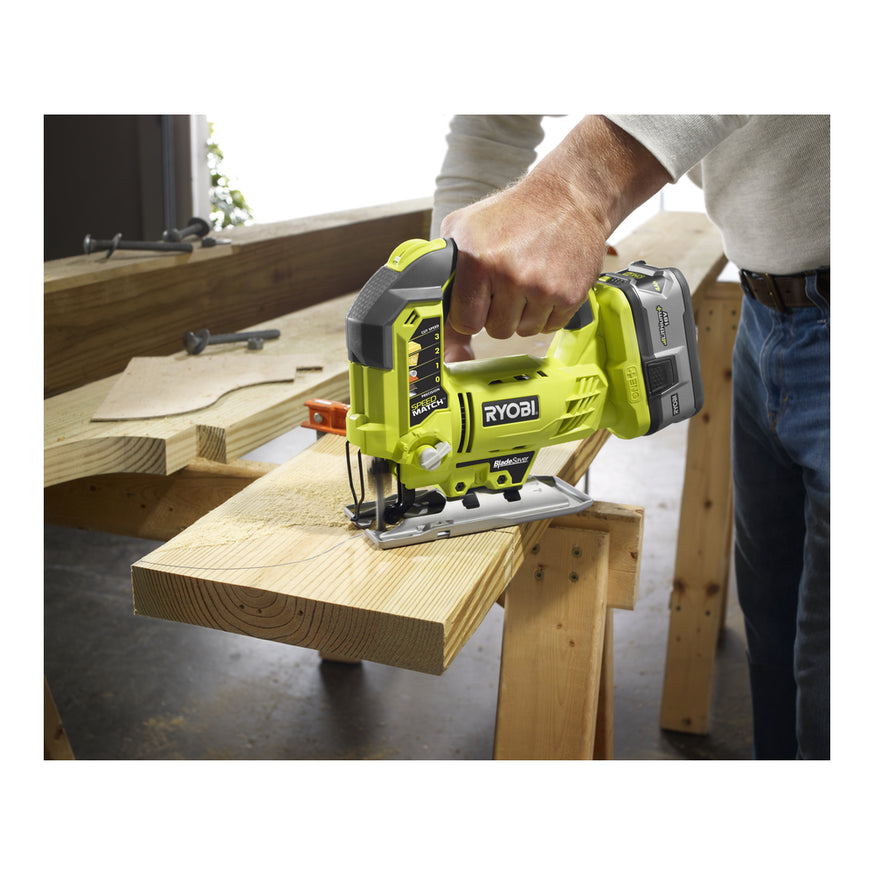 RYOBI 18-Volt ONE+ Cordless Orbital Jig Saw (Tool-Only)