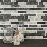 Urban Tapestry Interlocking 11.81 in. x 11.81 in. x 6 mm Glass Mesh-Mounted Mosaic Tile (14.55 sq. ft./case) - Super Arbor