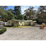 22 in. x 22 in. x 1 in. Black Slim Grid Plastic Pavers (12-Pavers/40.5 sq. ft.) - Super Arbor