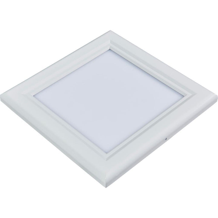 1 ft. x 1 ft. White Dimmable Edge-Lit 15-Watt 3000K Integrated LED Flat Panel Flushmount