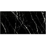Aashini Black 16 in. x 32 in. Polished Porcelain Floor and Wall Tile (14.20 sq. ft./Case)