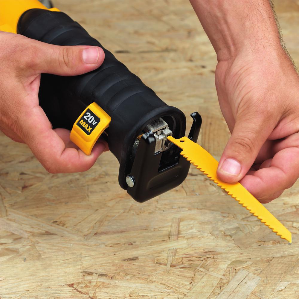 20-Volt MAX Lithium-Ion Cordless Reciprocating Saw Kit with Bonus 6.0 Ahr Battery Pack - Super Arbor