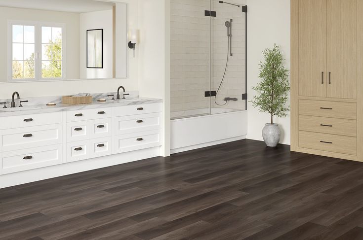 Style Selections (Sample) Washington Oak Waterproof Wood Look Interlocking Luxury Vinyl Plank