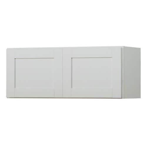 Diamond NOW Arcadia 30-in W x 12-in H x 12-in D TrueColor White Door Wall Stock Cabinet