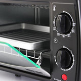 Better Chef 2-Slice Black Convection Toaster Oven (700-Watt)