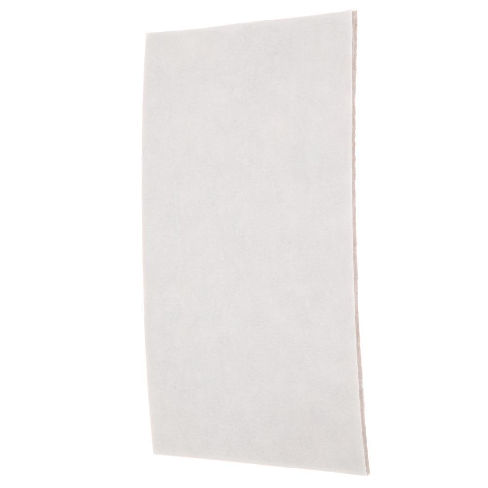 Scotch 4 in. x 6 in. Beige Rectangle Surface Protection Felt Floor Pads (2-Pack) - Super Arbor