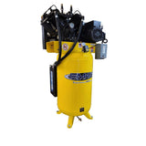 Industrial Series 80 Gal. 7.5 HP 1-Phase Silent Air Electric Air Compressor with Pressure Lubricated Pump - Super Arbor