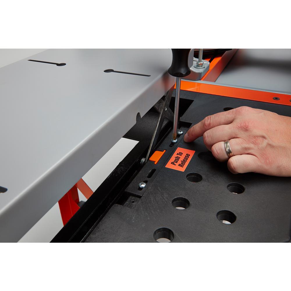 Portacube STR Miter Saw Workstation - Super Arbor