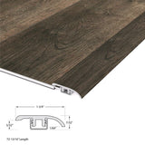 CALI Vinyl aqua-tough Thornwood 0.33-in T x 1.77-in W x 72.83-in L Vinyl Reducer