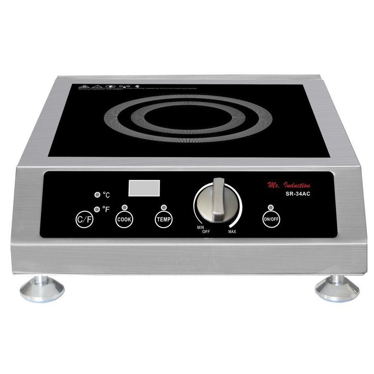 3400-Watt Countertop Commercial Range (220-240-Volt)