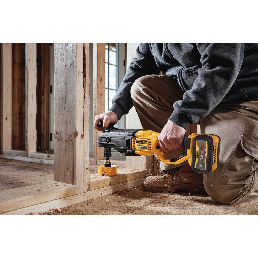 FLEXVOLT 60-Volt MAX Lithium-Ion Brushless Cordless Quick-Change Stud and Joist Drill w/ 3 Ahr Battery, Charger and Bag
