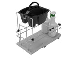 Rev-A-Shelf 9.75-in W x 8.25-in H 1-Tier Pull Out Metal Cleaning Caddy