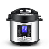 6 Qt. Stainless Steel Electric Pressure Cooker with 17-in-1 Multi-Functions