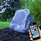 Bluetooth Outdoor Rock Speakers, Slate Grey - Super Arbor