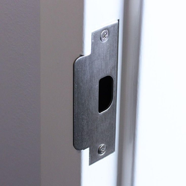 Satin Nickel ASA Latch Strike
