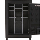 90-Gun Fire Resistant 72 in. Tall Electronic Lock Safe, Matte Black - Super Arbor