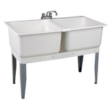 46 in. x 34 in. Plastic Laundry Tub - Super Arbor