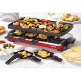Black Raclette/Party Indoor Grill Set