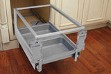 Rev-A-Shelf 35-Quart Plastic Soft Close Pull Out Trash Can