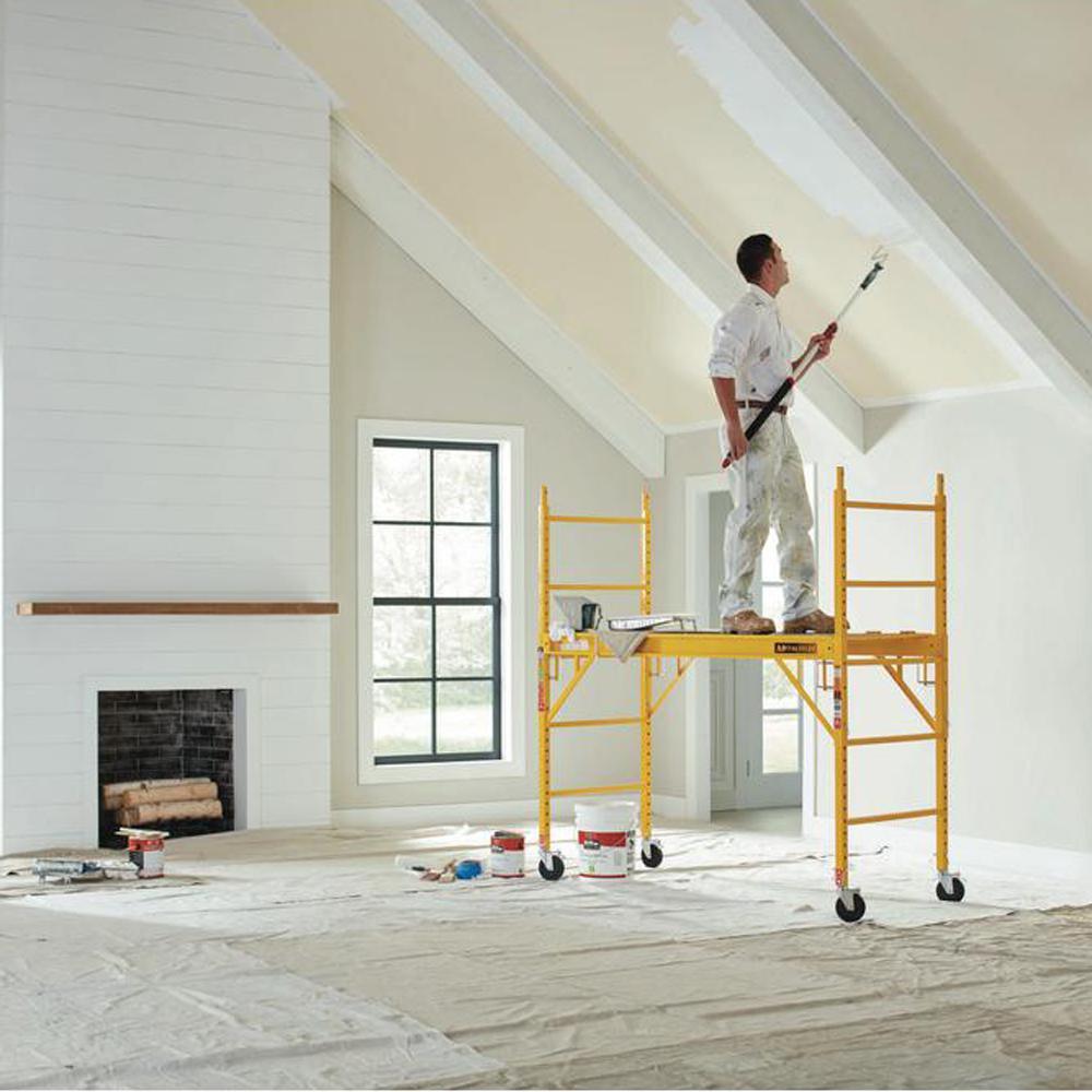Safeclimb 6 ft. x 6 ft. x 2-1/2 ft. Baker Style Scaffold 1100 lbs. Capacity - Super Arbor