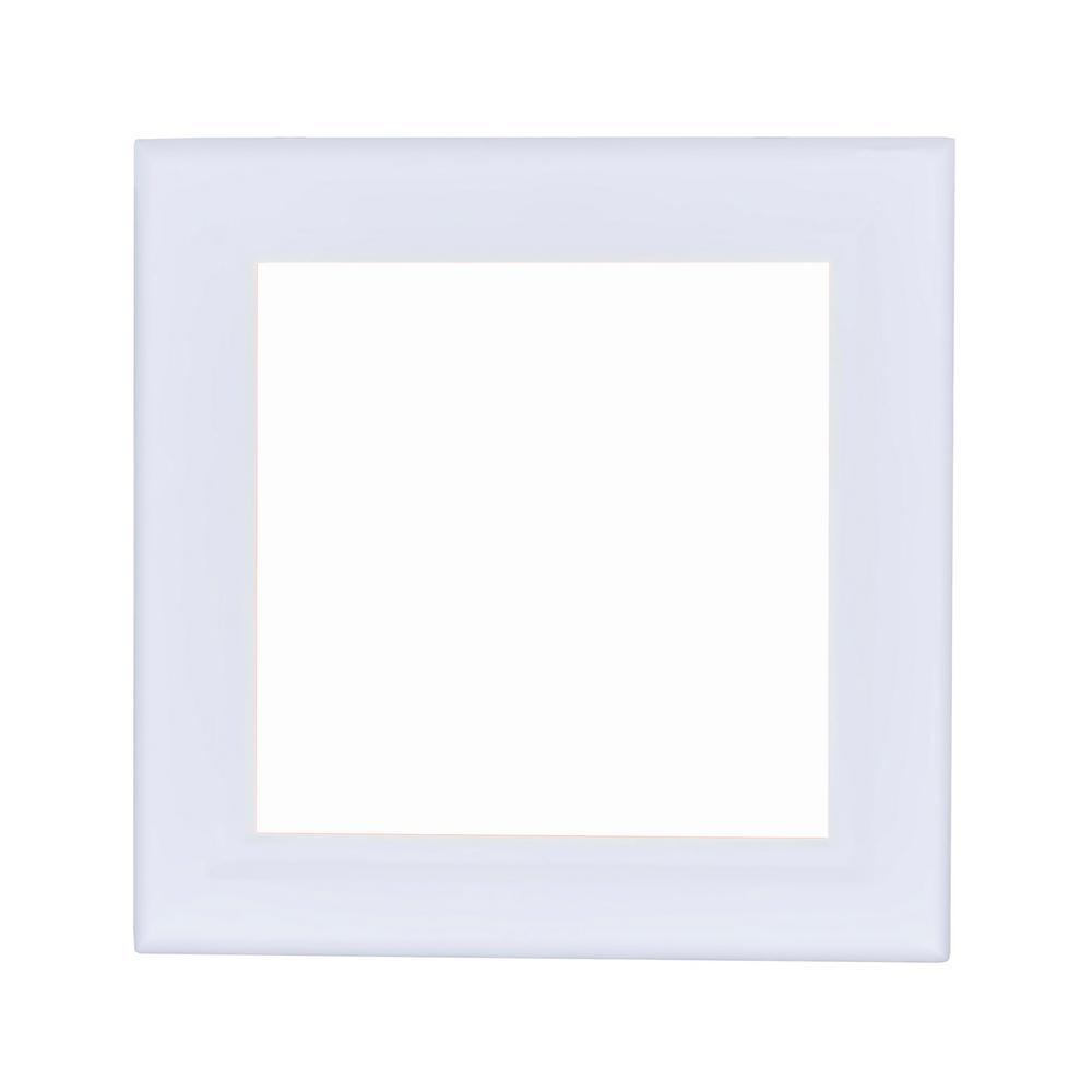 1 ft. x 1 ft. White Dimmable Edge-Lit 15-Watt 5000K Integrated LED Flat Panel Flushmount