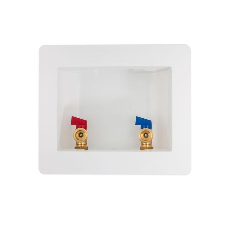 1/2 in. PEX Center Drain Washing Machine Outlet Box