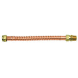 3/4 in. FIP/MIP x 3/4 in. FIP x 12 in. Copper Water Heater Connector (7/8 in. O.D.) - Super Arbor