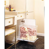 Rev-A-Shelf 8-Quart Plastic Pull Out Trash Can